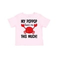 thumbnail image 1 of Inktastic My Poppop Loves Me Boys or Girls Toddler T-Shirt, 1 of 5