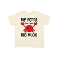 thumbnail image 1 of Inktastic My Poppa Loves Me Childs Crab Boys or Girls Toddler T-Shirt, 1 of 5
