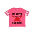 thumbnail image 1 of Inktastic My Poppa Loves Me Childs Crab Boys or Girls Toddler T-Shirt, 1 of 5
