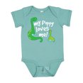 thumbnail image 1 of Inktastic My Poppy Grandpa Loves Me Boys Baby Bodysuit, 1 of 5
