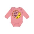 thumbnail image 1 of Inktastic My Pops Loves Me with Sunflower Wreath Boys or Girls Long Sleeve Baby Bodysuit, 1 of 5