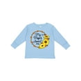 thumbnail image 1 of Inktastic My Pops Loves Me with Sunflower Wreath Boys or Girls Long Sleeve Toddler T-Shirt, 1 of 5
