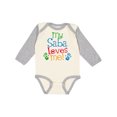 thumbnail image 1 of Inktastic My Saba Loves Me Boys or Girls Long Sleeve Baby Bodysuit, 1 of 5