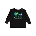 thumbnail image 1 of Inktastic My Safta Loves Me- Cute Elephants Boys or Girls Long Sleeve Toddler T-Shirt, 1 of 5