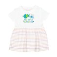 thumbnail image 1 of Inktastic My Safta Loves Me Cute Elephants Girls Baby Dress, 1 of 5