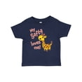 thumbnail image 1 of Inktastic My Safta Loves Me Cute Giraffe Boys or Girls Baby T-Shirt, 1 of 5