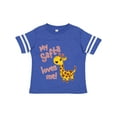 thumbnail image 1 of Inktastic My Safta Loves Me- Cute Giraffe Boys or Girls Toddler T-Shirt, 1 of 5