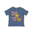 thumbnail image 1 of Inktastic My Safta Loves Me- Cute Giraffe Boys or Girls Toddler T-Shirt, 1 of 5