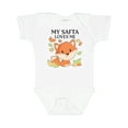 thumbnail image 1 of Inktastic My Safta Loves Me Little Fox Boys or Girls Baby Bodysuit, 1 of 5