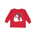 thumbnail image 1 of Inktastic My Safta Loves Me- cute polar bears Boys or Girls Long Sleeve Toddler T-Shirt, 1 of 5