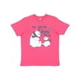 thumbnail image 1 of Inktastic My Safta Loves Me- cute polar bears Youth T-Shirt, 1 of 5
