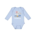 thumbnail image 1 of Inktastic My Safta Loves Me to the Moon and Back Elephant Family Boys or Girls Long Sleeve Baby Bodysuit, 1 of 5