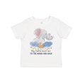 thumbnail image 1 of Inktastic My Safta Loves Me to the Moon and Back Elephant Family Boys or Girls Toddler T-Shirt, 1 of 5