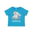 thumbnail image 1 of Inktastic My Safta Loves Me to the Moon and Back Elephant Family Boys or Girls Toddler T-Shirt, 1 of 5