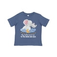 thumbnail image 1 of Inktastic My Safta Loves Me to the Moon and Back Elephant Family Boys or Girls Toddler T-Shirt, 1 of 5