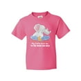 thumbnail image 1 of Inktastic My Safta Loves me to the Moon and Back Elephant Family Youth T-Shirt, 1 of 5