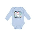 thumbnail image 1 of Inktastic My Second Christmas Santa with Candy Canes Boys or Girls Long Sleeve Baby Bodysuit, 1 of 5