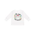 thumbnail image 1 of Inktastic My Second Christmas Santa with Candy Canes Boys or Girls Long Sleeve Toddler T-Shirt, 1 of 5