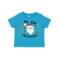 thumbnail image 1 of Inktastic My Second Christmas Santa with Candy Canes Boys or Girls Toddler T-Shirt, 1 of 5