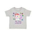 thumbnail image 1 of Inktastic My Sissy Loves Me- Cute Unicorn Boys or Girls Toddler T-Shirt, 1 of 5