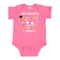 thumbnail image 1 of Inktastic My Sister Graduated and I'm Super Proud Boys or Girls Baby Bodysuit, 1 of 5