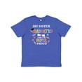 thumbnail image 1 of Inktastic My Sister Graduated and I'm Super Proud Youth T-Shirt, 1 of 5