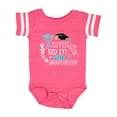 thumbnail image 1 of Inktastic My Sister Graduated with Cap and Arrows Girls Baby Bodysuit, 1 of 5