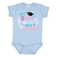 thumbnail image 1 of Inktastic My Sister Graduated with Cap and Arrows Girls Baby Bodysuit, 1 of 5
