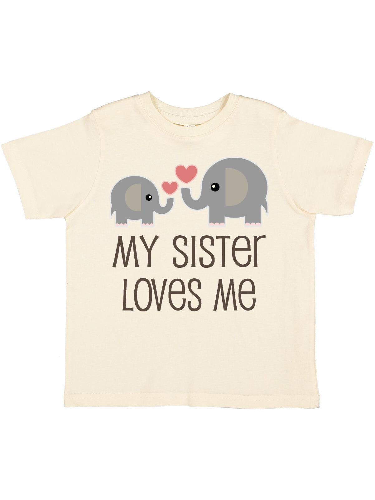 Inktastic My Sister Loves Me Boys or Girls Toddler TShirt