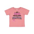 thumbnail image 1 of Inktastic My Sister is a Survivor Breast Cancer Awareness Boys or Girls Baby T-Shirt, 1 of 5
