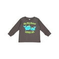 thumbnail image 1 of Inktastic My Sister loves me- cute narwhal Boys or Girls Long Sleeve Toddler T-Shirt, 1 of 5