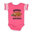 thumbnail image 1 of Inktastic My Spirit Animal is a Sloth with Sloth Illustration Boys or Girls Baby Bodysuit, 1 of 5
