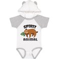 thumbnail image 1 of Inktastic My Spirit Animal is a Sloth with Sloth Illustration Boys or Girls Baby Bodysuit, 1 of 5
