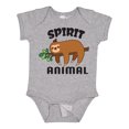 thumbnail image 1 of Inktastic My Spirit Animal is a Sloth with Sloth Illustration Boys or Girls Baby Bodysuit, 1 of 5