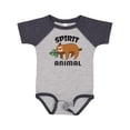 thumbnail image 1 of Inktastic My Spirit Animal is a Sloth with Sloth Illustration Boys or Girls Baby Bodysuit, 1 of 5