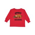 thumbnail image 1 of Inktastic My Spirit Animal is a Sloth with Sloth Illustration Boys or Girls Long Sleeve Toddler T-Shirt, 1 of 5