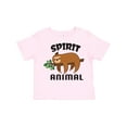 thumbnail image 1 of Inktastic My Spirit Animal is a Sloth with Sloth Illustration Boys or Girls Toddler T-Shirt, 1 of 5