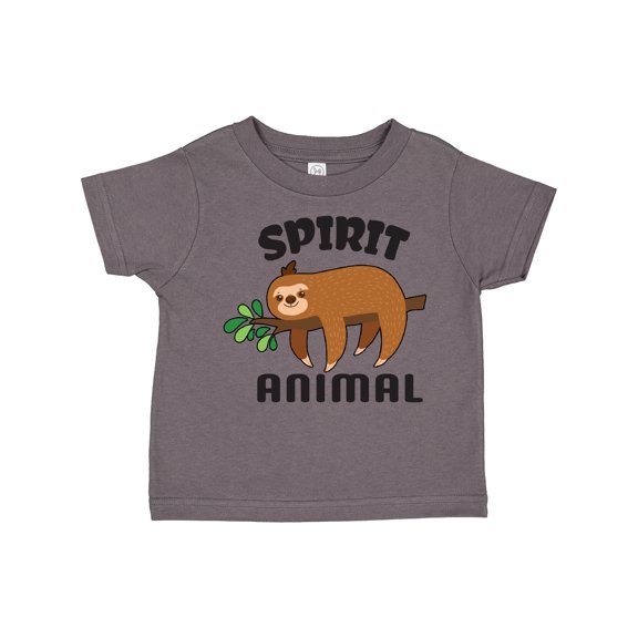 Inktastic My Spirit Animal is a Sloth with Sloth Illustration Boys or Girls Toddler T-Shirt