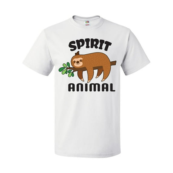 Inktastic My Spirit Animal is a Sloth with Sloth Illustration T-Shirt