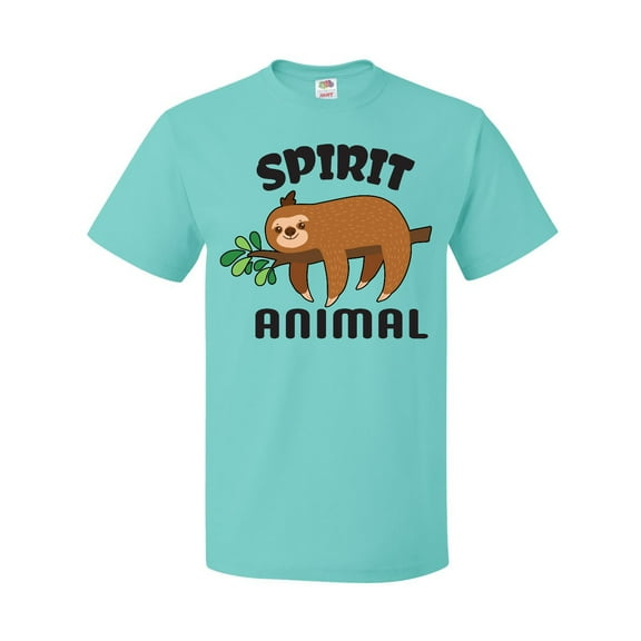 Inktastic My Spirit Animal is a Sloth with Sloth Illustration T-Shirt