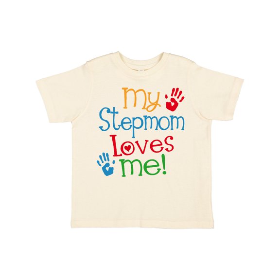 Inktastic My Stepmom Loves Me Boys or Girls Toddler T-Shirt