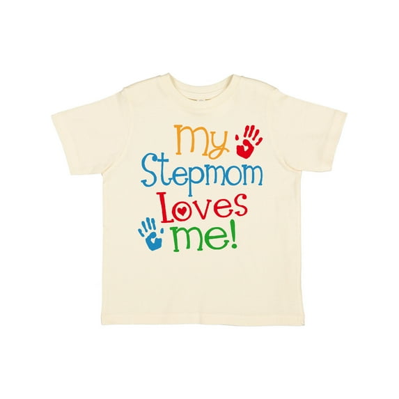 Inktastic My Stepmom Loves Me Boys or Girls Toddler T-Shirt