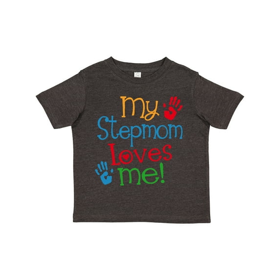 Inktastic My Stepmom Loves Me Boys or Girls Toddler T-Shirt