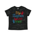thumbnail image 1 of Inktastic My Stepmom Loves Me Boys or Girls Toddler T-Shirt, 1 of 5