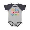 thumbnail image 1 of Inktastic My Tia Loves Me Boys or Girls Baby Bodysuit, 1 of 5