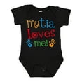 thumbnail image 1 of Inktastic My Tia Loves Me Boys or Girls Baby Bodysuit, 1 of 5