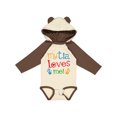thumbnail image 1 of Inktastic My Tia Loves Me Boys or Girls Long Sleeve Baby Bodysuit, 1 of 5