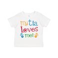 thumbnail image 1 of Inktastic My Tia Loves Me Boys or Girls Toddler T-Shirt, 1 of 5
