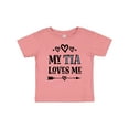 thumbnail image 1 of Inktastic My Tia Loves Me Childs Girls Baby T-Shirt, 1 of 5