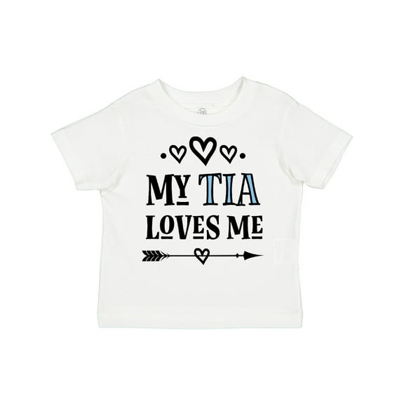 Inktastic My Tia Loves Me Childs Girls Toddler T-Shirt